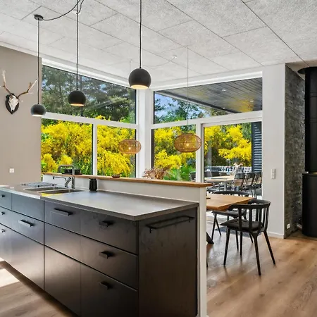 Modern In Handrup Bakker Close To And Nature Vakantiehuis